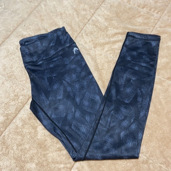 Head multi colored gray blue leggings - Picture 2 of 9